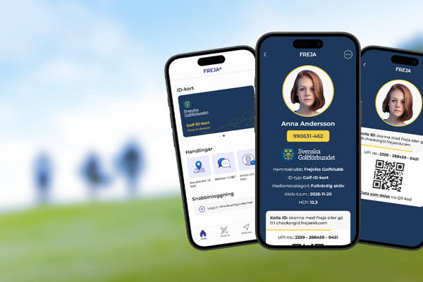 Skaffa Golf-ID-kortet i Freja?